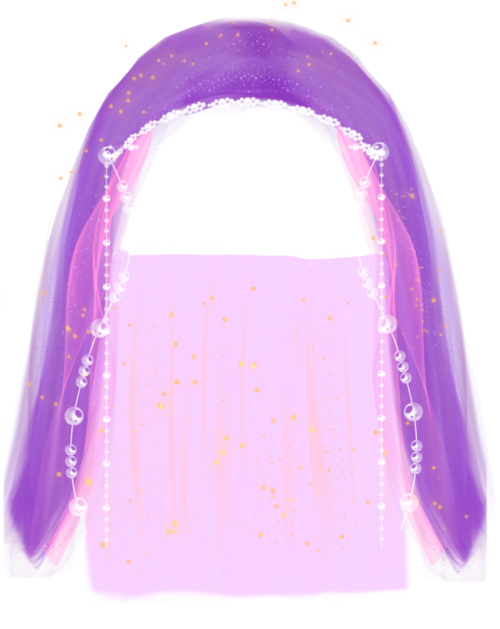 紫纱巾