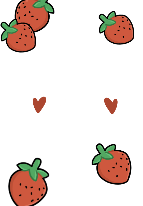 草莓妆饰