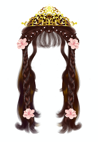 皇冠发型